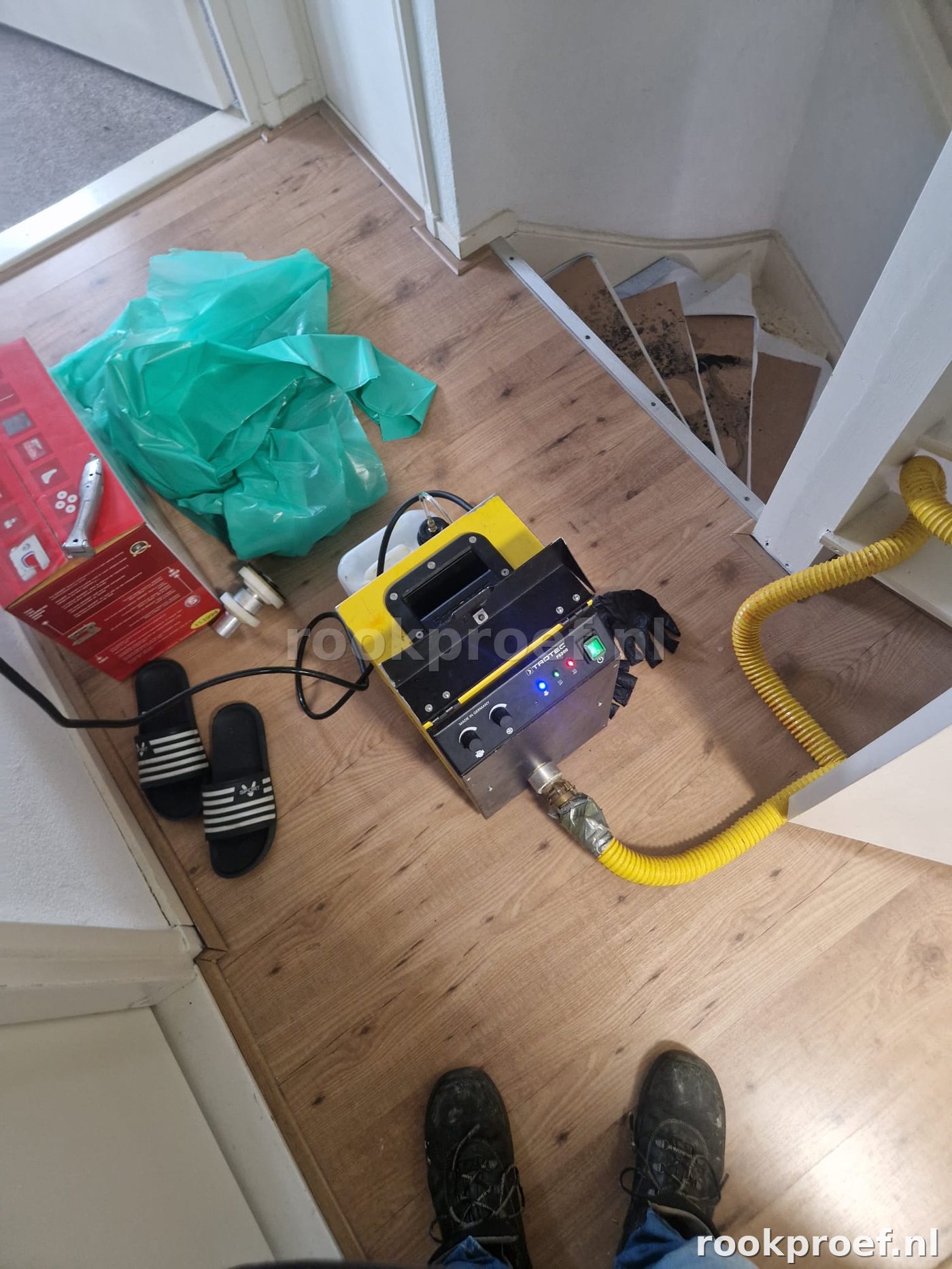 Rookproef Eindhoven — jordaan, amsterdam lekdetectie resultaat