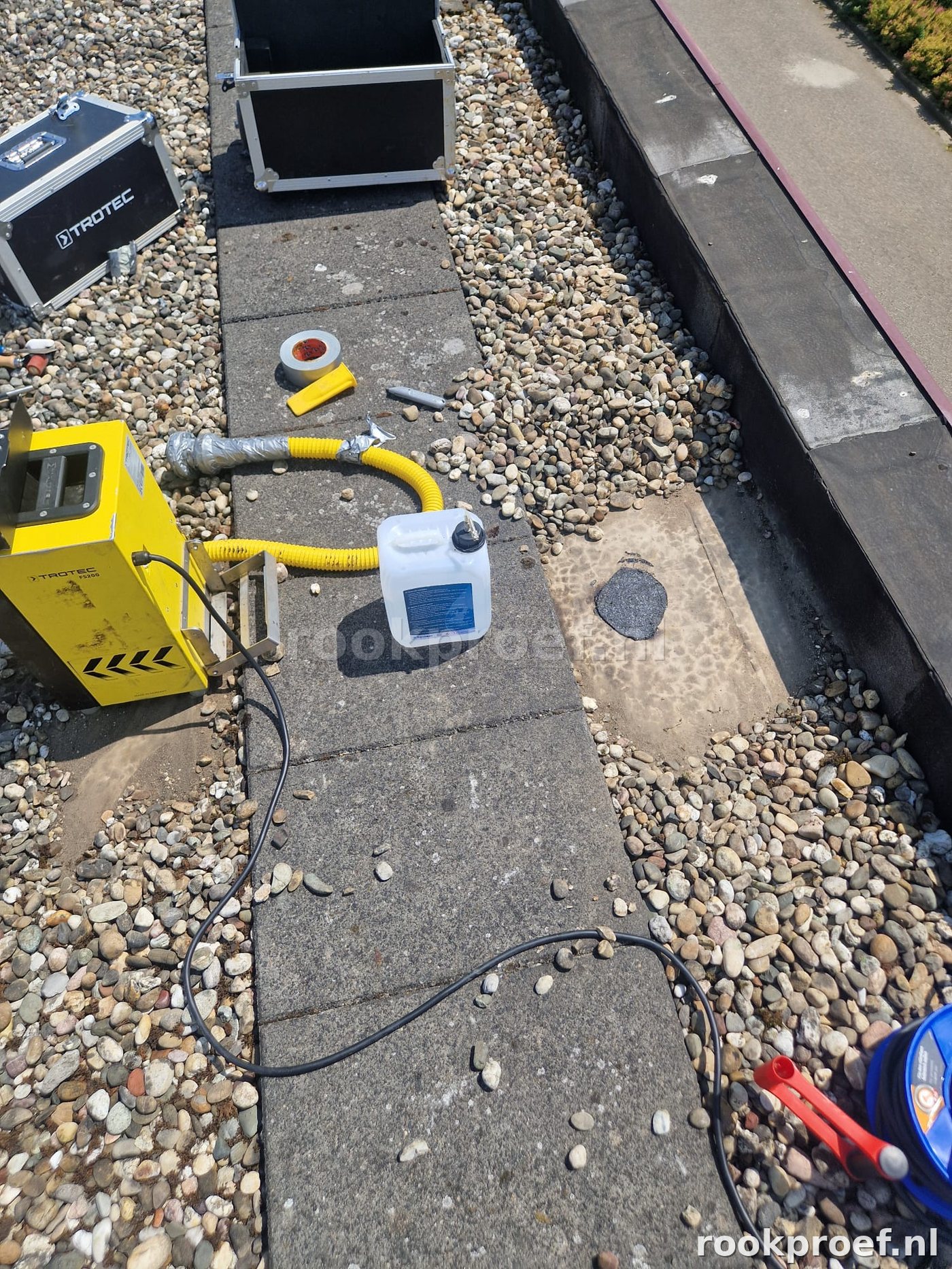 Rookproef Delft — jordaan, amsterdam lekdetectie resultaat